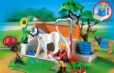 playmobil Horse Washing Station 4193