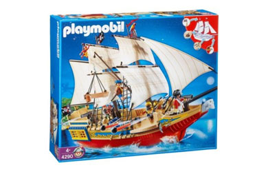 playmobil Large Pirate Ship 4290