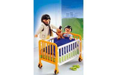 playmobil Pediatrician with Patient 4406