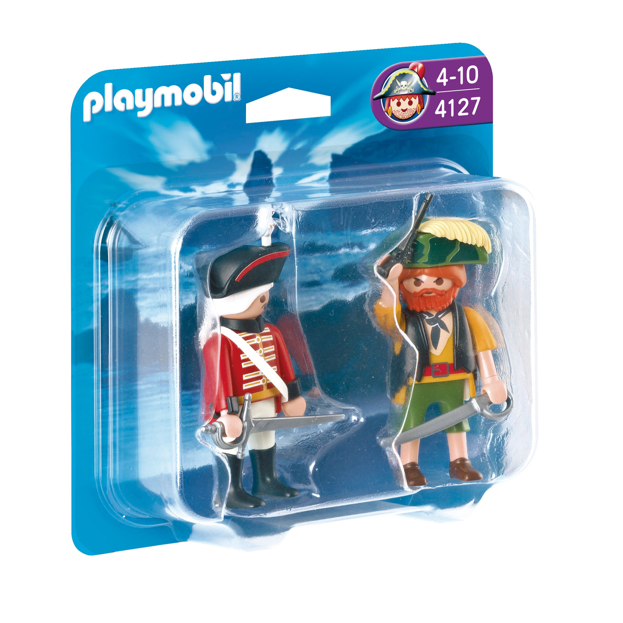 Pirate and Redcoat Soldier Duo Pack 4127