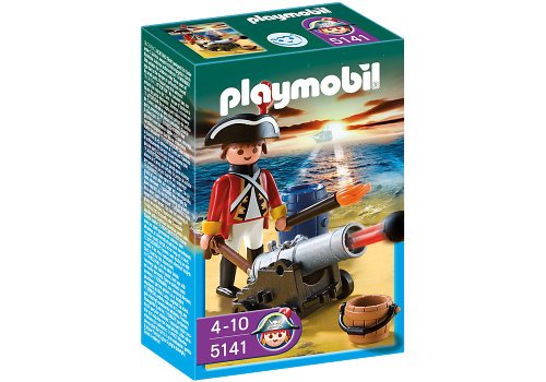 Playmobil Pirates 5141 Redcoat Cannon Guard