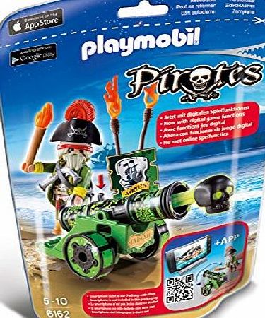 Playmobil  6162 Pirates - Green App cannon with pirates