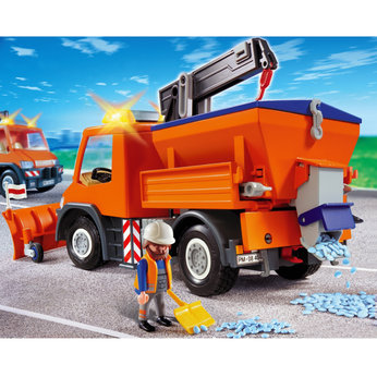Playmobil Road Maintenance Vehicle