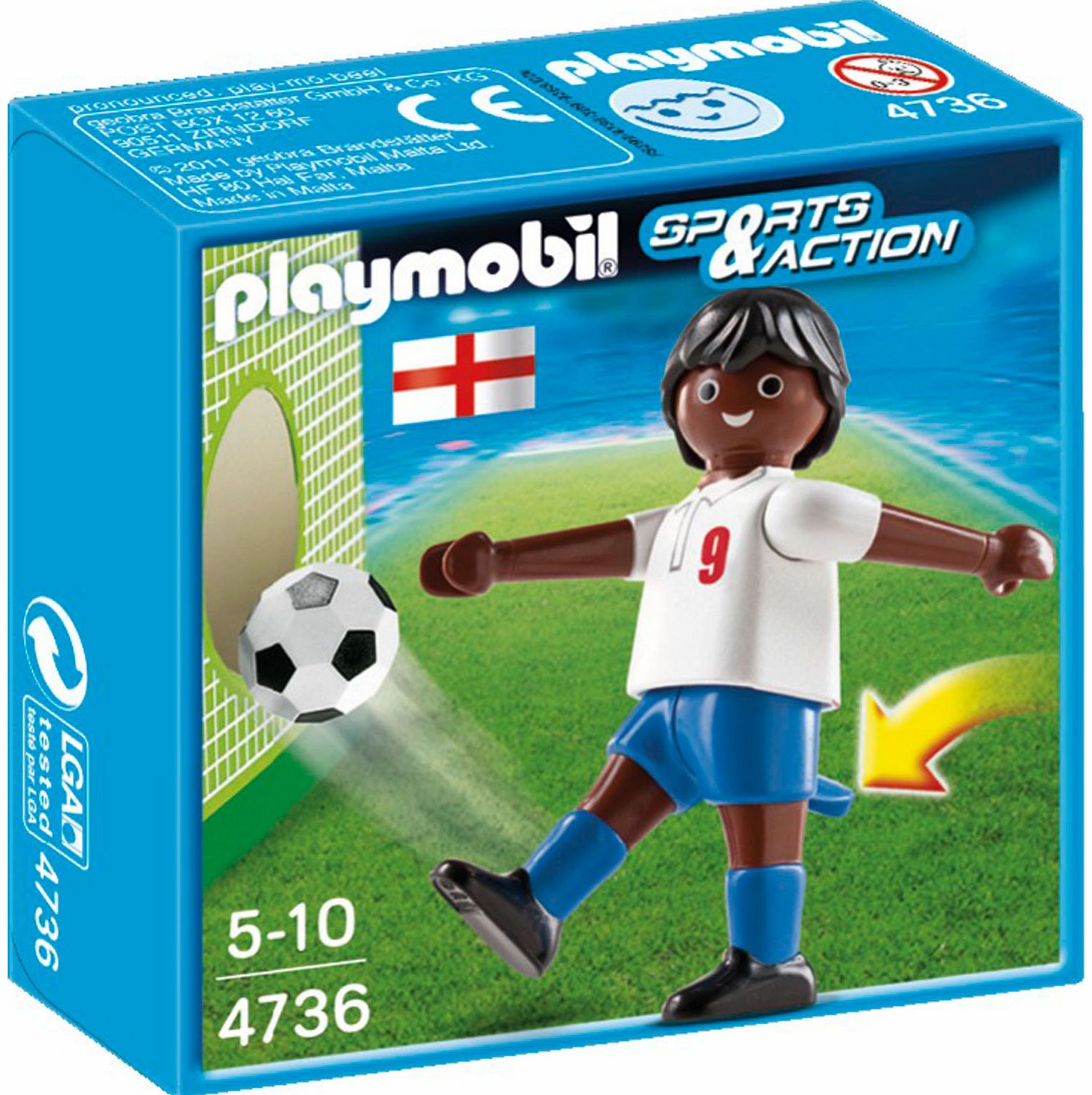 Soccer Player - England 4736