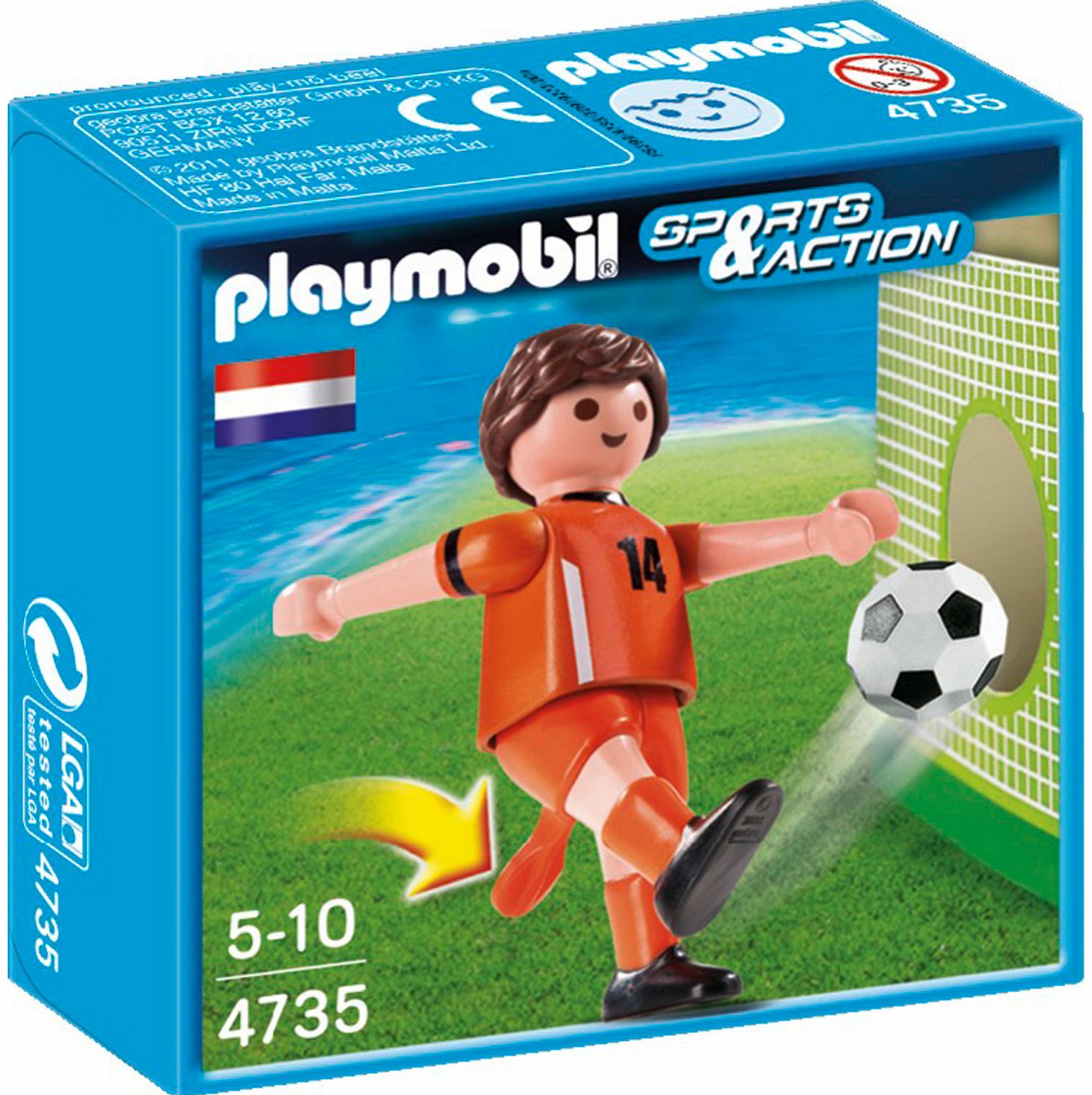 Soccer Player - Netherlands 4735