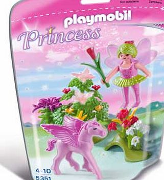 Spring Fairy Princess with Pegasus