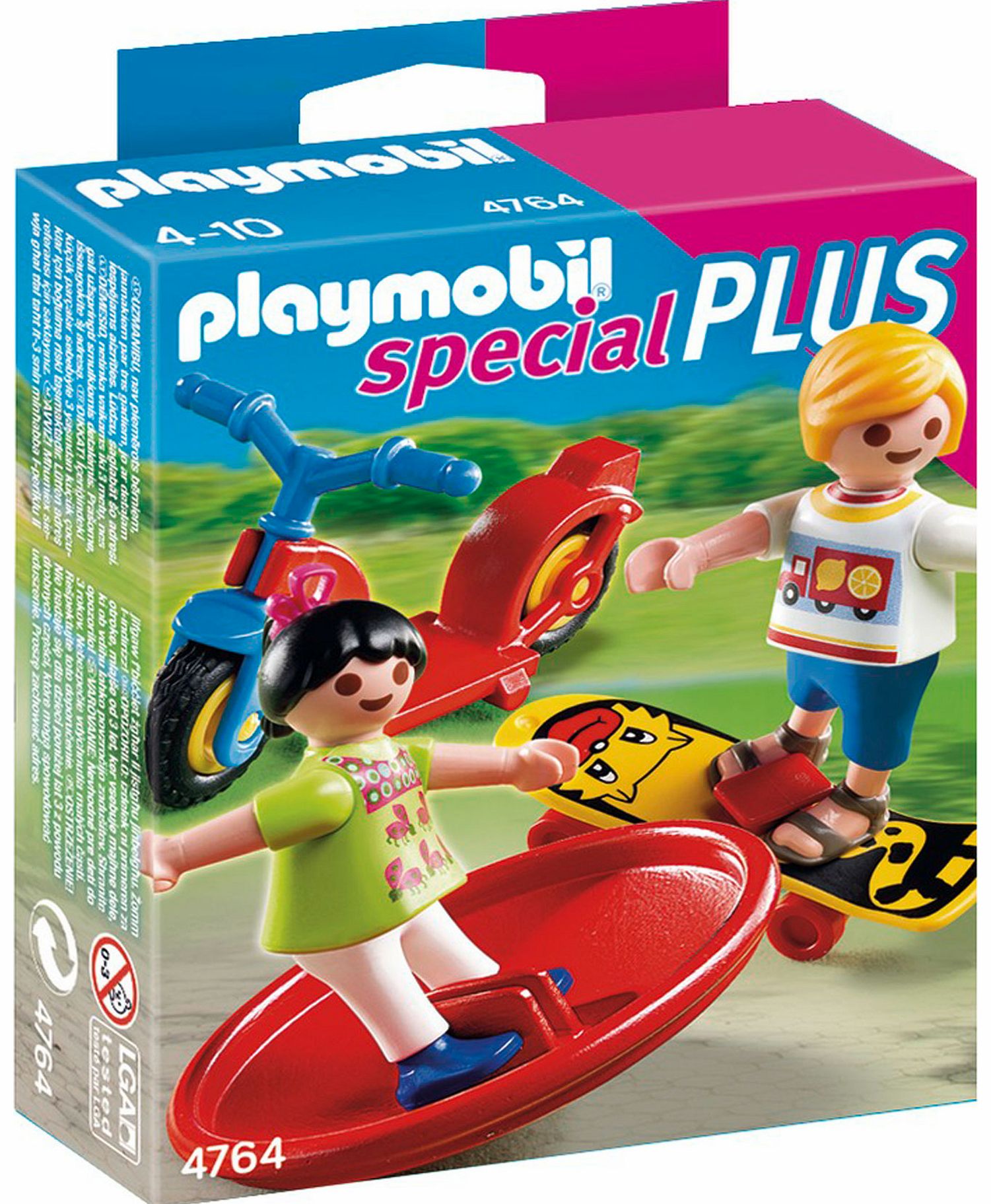 PLAYMOBIL Two Children with Toys 4764