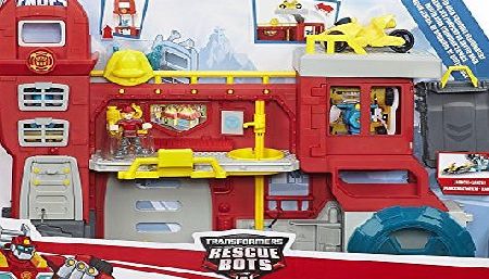 Playskool Heroes Transformers Rescue Bots Griffin Rock Firehouse Headquarters Toy