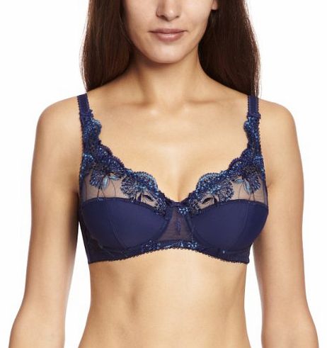 Playtex Sophisticated Tulle Full Cup Womens Bra Blue 36B