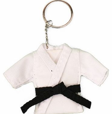 Playwell Martial Arts Key Rings - Mini Jacket Key Chain - Karate