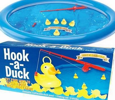 Playwrite Hook A Duck Game With Inflatable Paddling Pool - Ideal Garden Party Or Fete