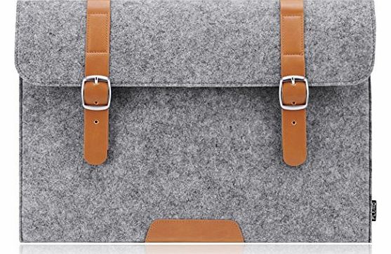  Felt 13-13.3 Inch Laptop / Notebook Computer / MacBook / MacBook Pro / MacBook Air Sleeve Case Bag Cover, Grey
