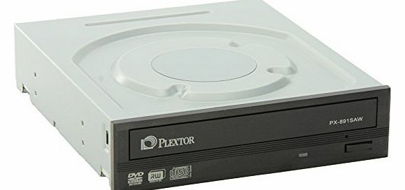 Plextor PX-891SAW 24X SATA DVD/RW Dual Layer Burner Drive - Black