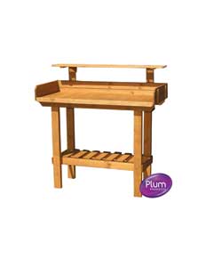Deluxe Wooden Potting Table