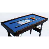 4ft 6 Pool Table with Ball Return