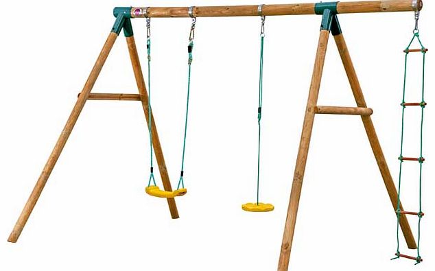 Macaque Wooden Swing Set