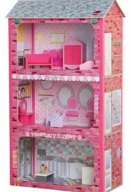Plum Products Plum Plaza Wooden Dolls House
