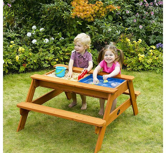 Surfside Sand Pit and Water Wooden Picnic