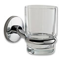 Lincoln Glass Tumbler and Holder