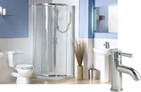 Mira Excel Shower and Shower Enclosure Milan Bathroom Suite 900mm