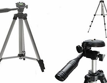 Premium Lightweight Full Size Digital Camcorder Tripod with Quick Release + tripod carry bag for Toshiba Camileo H30, X100, CAMILEO SX900, CAMILEO SX500, CAMILEO H30 - 2 year warranty