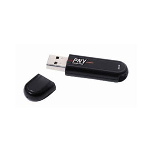 PNY 2GB USB Flash Drive - Black