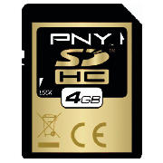 PNY 4Gb SD Card Twin Pack