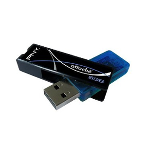 8GB Attache Original USB Flash Drive - Blue