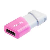 PNY Attache Capless 8GB USB Flash Drive (Pink)