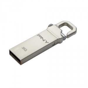 PNY Hook Attache 32GB Capless USB Flash Drive -