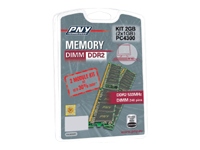 pny memory - 2 GB ( 2 x 1 GB ) - DIMM 240-pin - DDR II