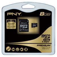 Memory/8GB MicroSD HC with adapter