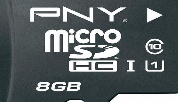 Pny Memory Card - MicroSDHC - 8GB - Class 10