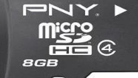 Pny Memory Card - MicroSDHC - 8GB - Class 4
