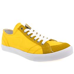 Pointer Male Pointer Seeker Iii Fabric Upper Fashion Trainers in Yellow
