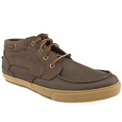 Pointer Male Pointer Taylor Leather Upper Fashion Trainers in Brown