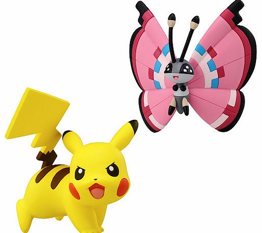 Pokemon XY Double Figure Pack - Pikachu vs