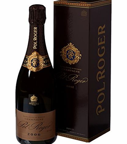 Pol Roger Brut Rose Champagne 2006 75 cl