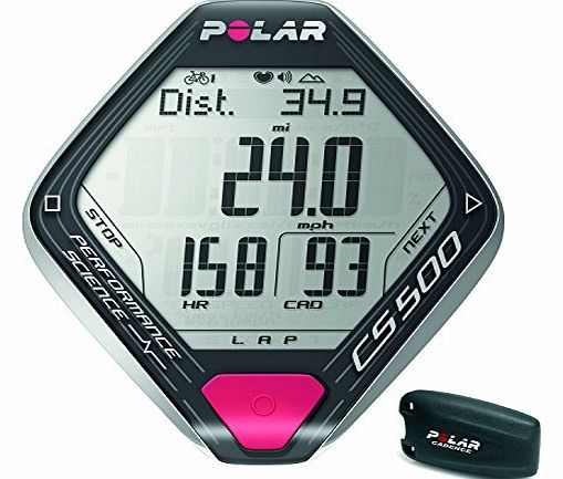 Polar CS500  cad Heart Rate Monitor and Cycling Computer