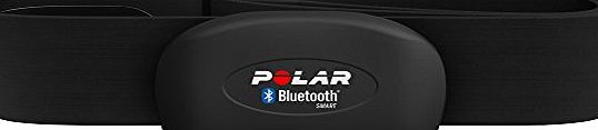 Polar H7 Bluetooth 4.0 Heart Rate Sensor Set for iPhone 4S/5 - Black, X-Small/Small