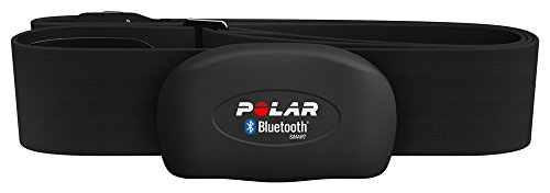 Polar H7 Bluetooth 4.0 Heart Rate Sensor Set for iPhone 4S/5 - Black