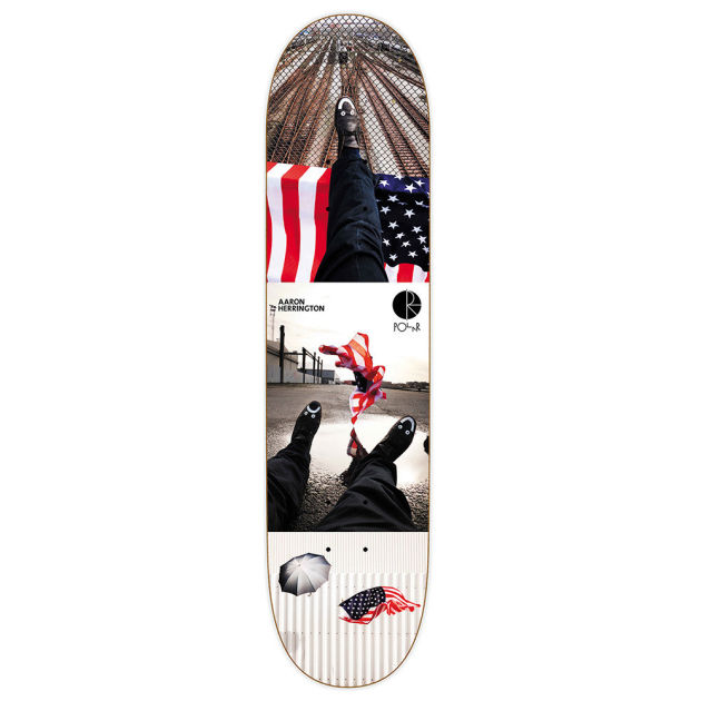 Polar Happy Sad America Skateboard Deck - 8 inch
