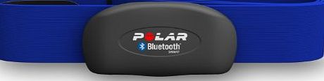 POLAR  H7 Bluetooth 4.0 Heart Rate Sensor Set for iPhone 4S/5 - Blue, Size - L