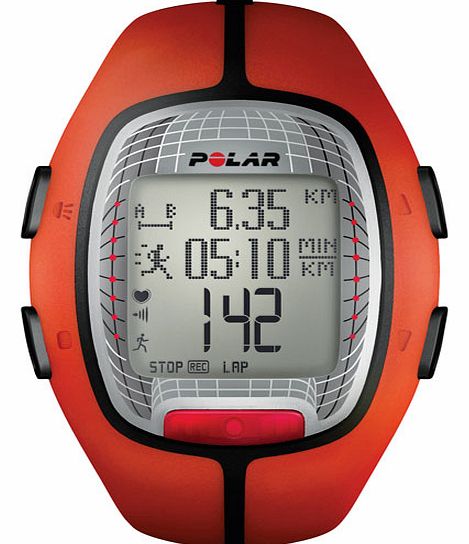 Polar RS300X Heart Rate Monitor - Orange 90036629