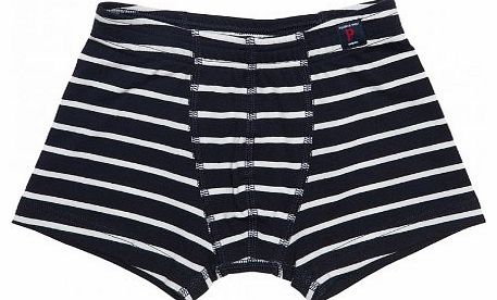 Polarn O. Pyret Baby Boys Stripy 60209438151 Boxer Shorts, Blue (Navy), 1-2 Years (Manufacturer Size:86/92)
