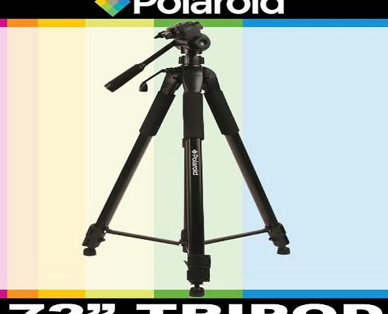 Polaroid 183 cm Photo / Video ProPod Tripod Includes Deluxe Tripod Carrying Case   Additional Quick Release Plate For The Sony HDR-XR160, PJ10, MC50U, CX700V, CX560V, CX160, XR100, PJ580V, PJ30V, TD10