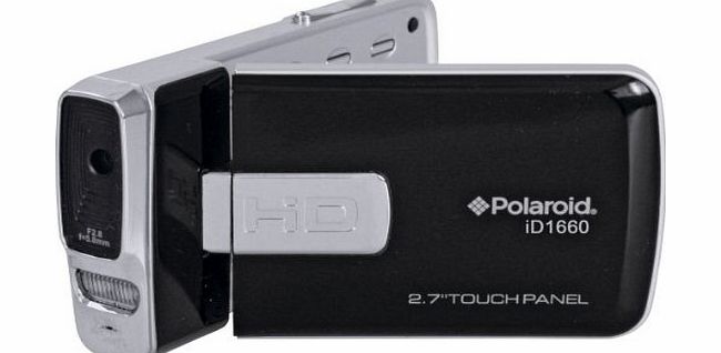 Polaroid Geniusly Polaroid ID1660 Full HD Camcorder - Black (Cleva Edition)