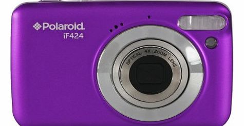 Polaroid HD Digital Camera - Purple (14MP, 4x Optical Zoom, 4x Digital Zoom, SD Card Slot) 2.4 inch LCD