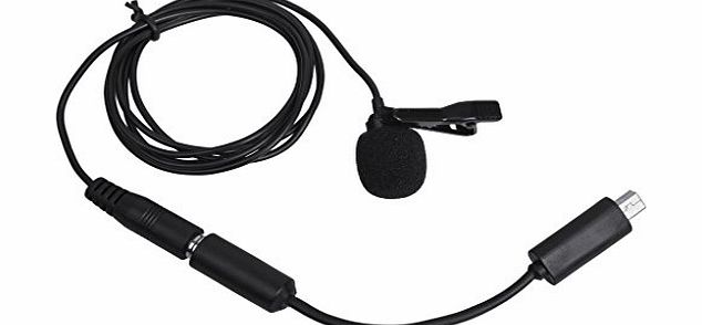 Polaroid Omni-Directional Condenser Lavalier Microphone For SLR Cameras, GoPro Action Cameras amp; Camcorders