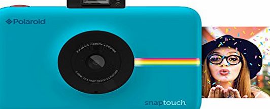 Polaroid Snap Touch Instant Print Digital Camera With LCD Display (Blue) with Zink Zero Ink Printing Technology